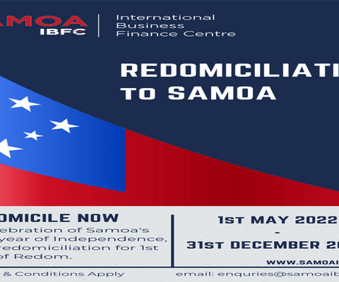 Redomiciliation to Samoa