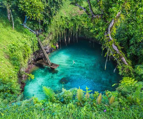 To Sua Ocean Trench, Samoa